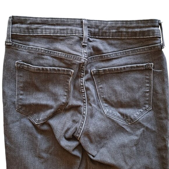 Old Navy Pop‎ Icon Skinny Jeans Gray Distressed Ripped Womens Size 2 - Picture 3 of 9